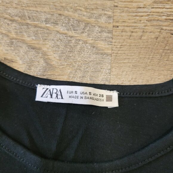 ZARA | High Neck Tank Top Cropped | Sz. S - Picture 2 of 4